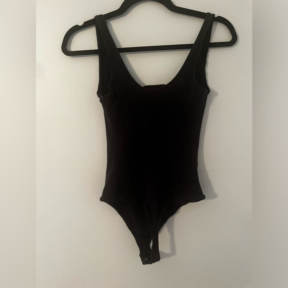 Skims cotton rib bodysuit